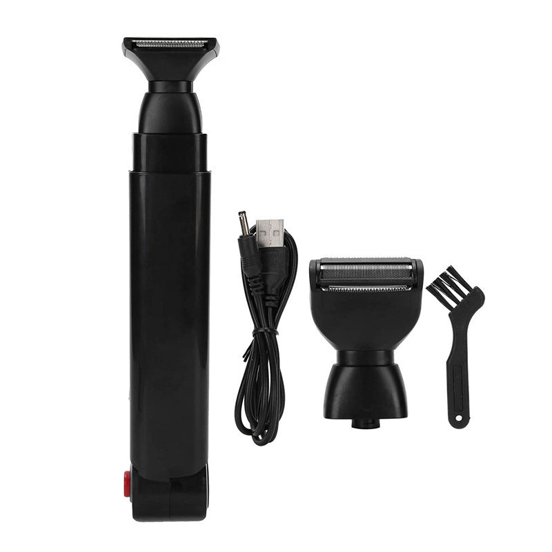 RÉDUCTION Tondeuse pour le corps Reach-Anywhere Manche télescopique, têtes de précision. Tondez vous-même votre dos, votre torse et vos jambes sans avoir besoin d'aide.