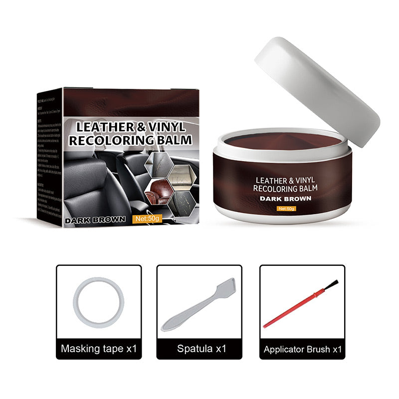 DE RÉDUCTION Pâte de réparation pour cuir Comble les rayures et les marques, redonne de la texture. Disponible en plusieurs couleurs. Sauvez votre canapé préféré