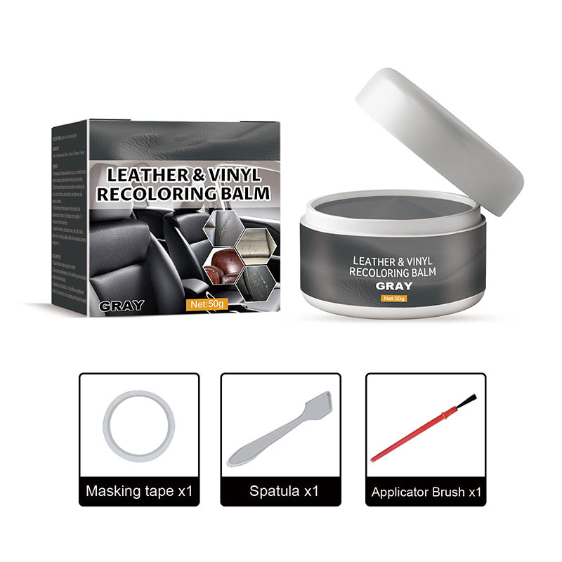 DE RÉDUCTION Pâte de réparation pour cuir Comble les rayures et les marques, redonne de la texture. Disponible en plusieurs couleurs. Sauvez votre canapé préféré