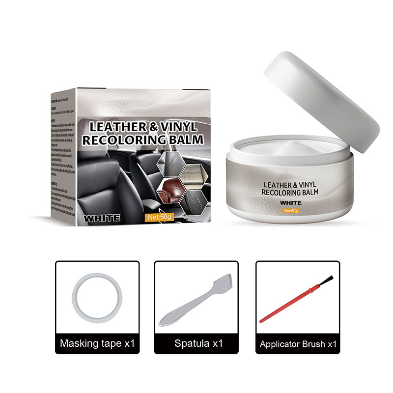 DE RÉDUCTION Pâte de réparation pour cuir Comble les rayures et les marques, redonne de la texture. Disponible en plusieurs couleurs. Sauvez votre canapé préféré