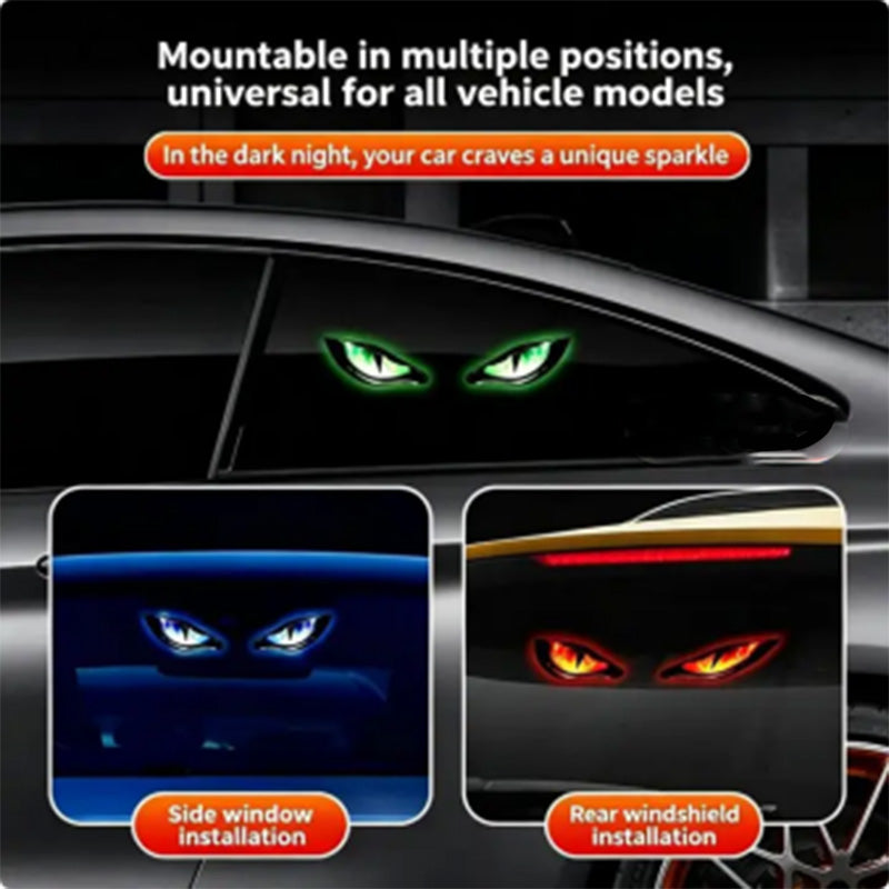 Feu d'avertissement LED à énergie solaire pour voiture - 50 % de réduction. Alimenté par énergie solaire, résistant aux intempéries, activation automatique à la tombée de la nuit pour plus de sécurité sur le bord de la route.