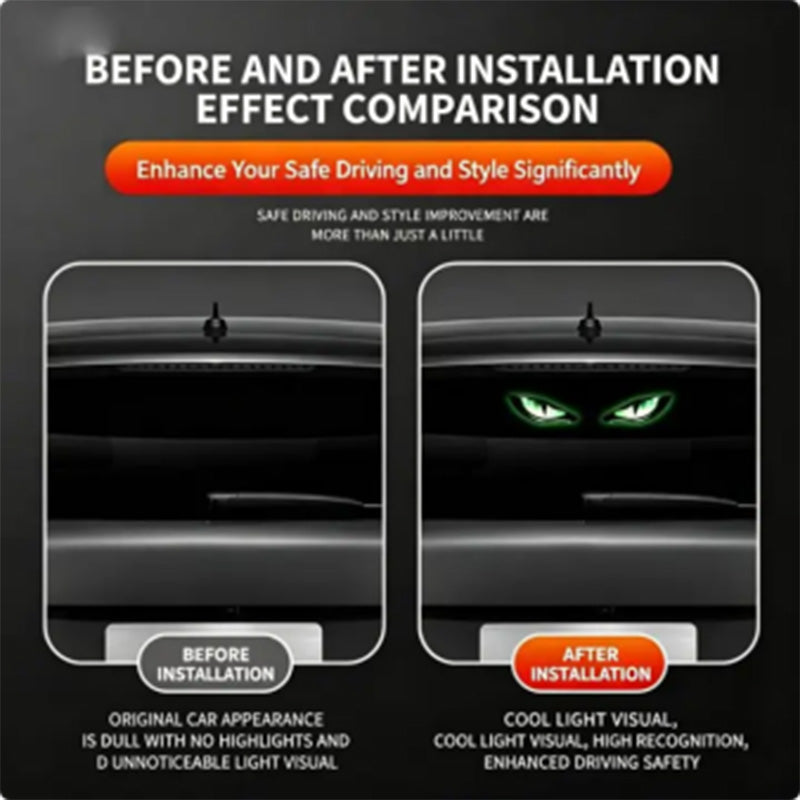 Feu d'avertissement LED à énergie solaire pour voiture - 50 % de réduction. Alimenté par énergie solaire, résistant aux intempéries, activation automatique à la tombée de la nuit pour plus de sécurité sur le bord de la route.