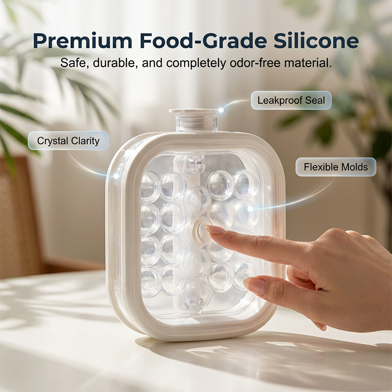 Bouilloire portable en silicone pour fabriquer des glaçons