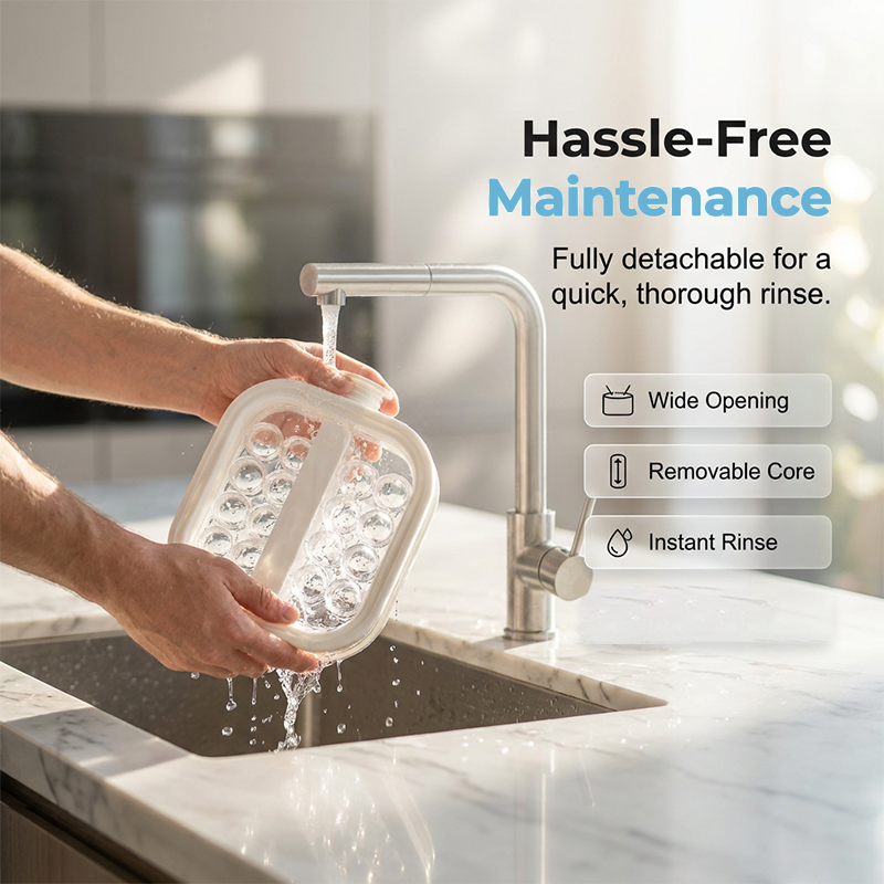 Bouilloire portable en silicone pour fabriquer des glaçons