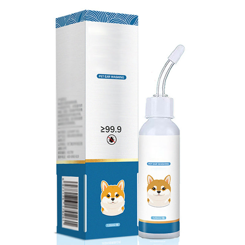 Gentle cleansing solution for pet ears