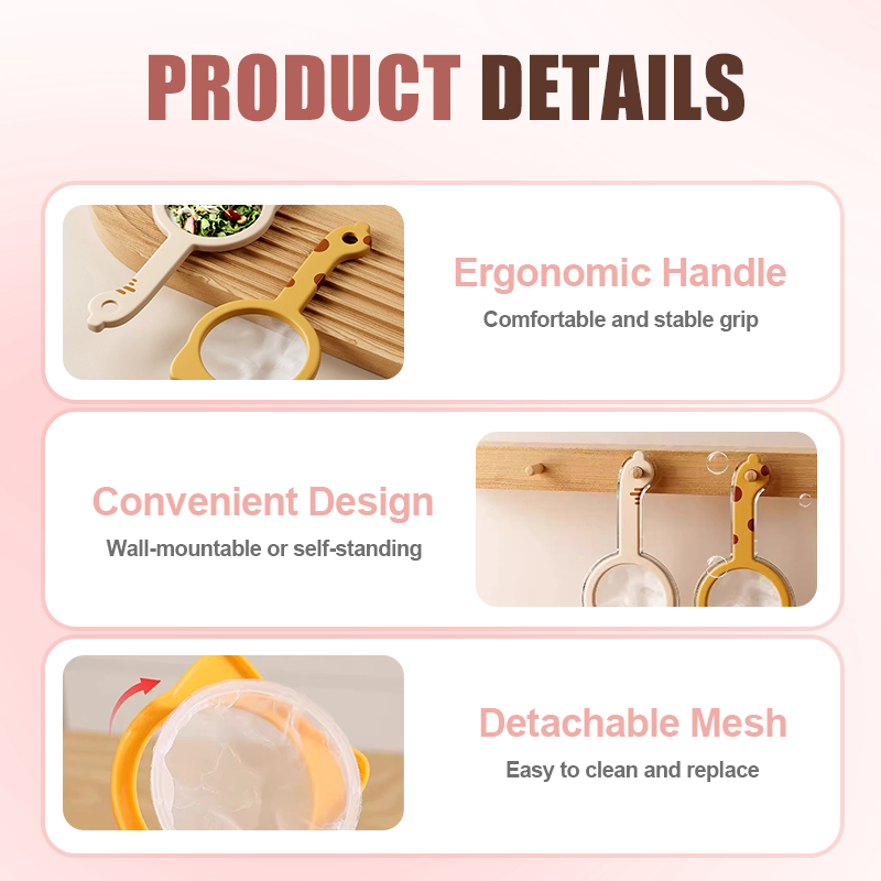 PASSOIRE ULTRA-FINE 120 MAILLES Filtrage précis et durable, matériau alimentaire, poignée ergonomique et maille amovible. Idéale pour le thé, les infusions, les sauces et la pâtisserie.