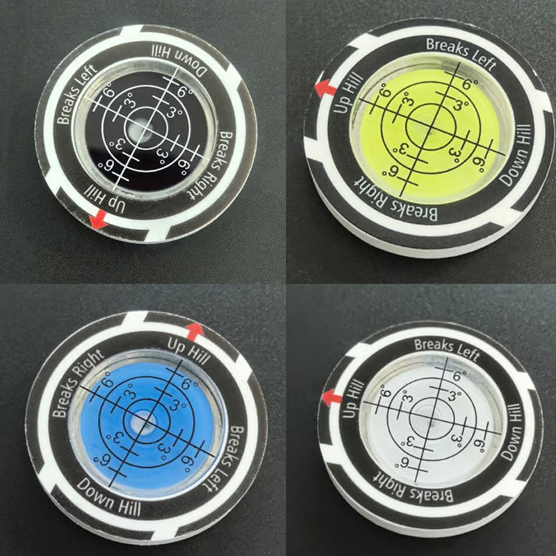 Precision Golf : niveau de lecture de green et marqueur de balle
