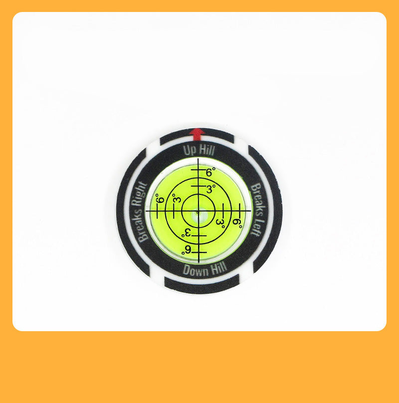 Precision Golf : niveau de lecture de green et marqueur de balle