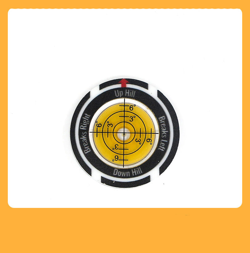 Precision Golf : niveau de lecture de green et marqueur de balle
