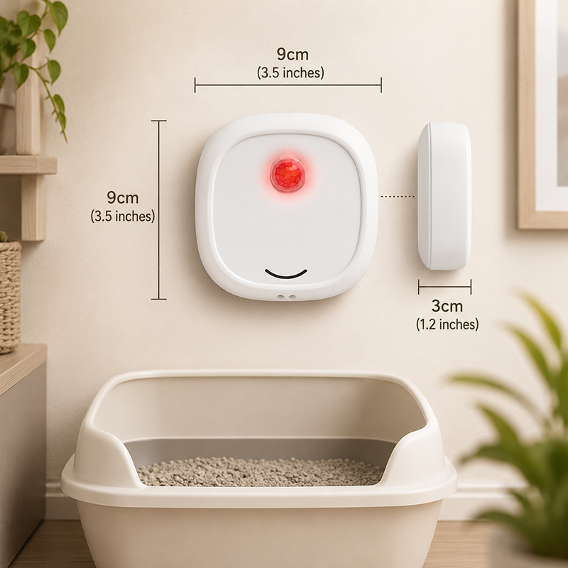 Réduction pour une durée limitée ! Dites adieu aux mauvaises odeurs grâce à cet appareil ! Éliminateur d'odeurs pour animaux de compagnie Smart Quiet