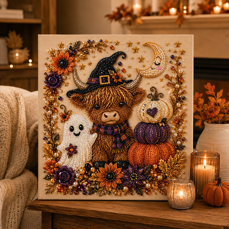 Kit créatif de perles pour Halloween Transformez de minuscules perles en créations magiques, à la fois effrayantes et adorables.