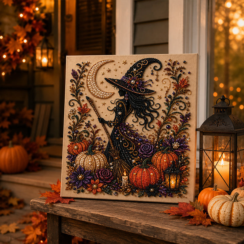 Kit créatif de perles pour Halloween Transformez de minuscules perles en créations magiques, à la fois effrayantes et adorables.