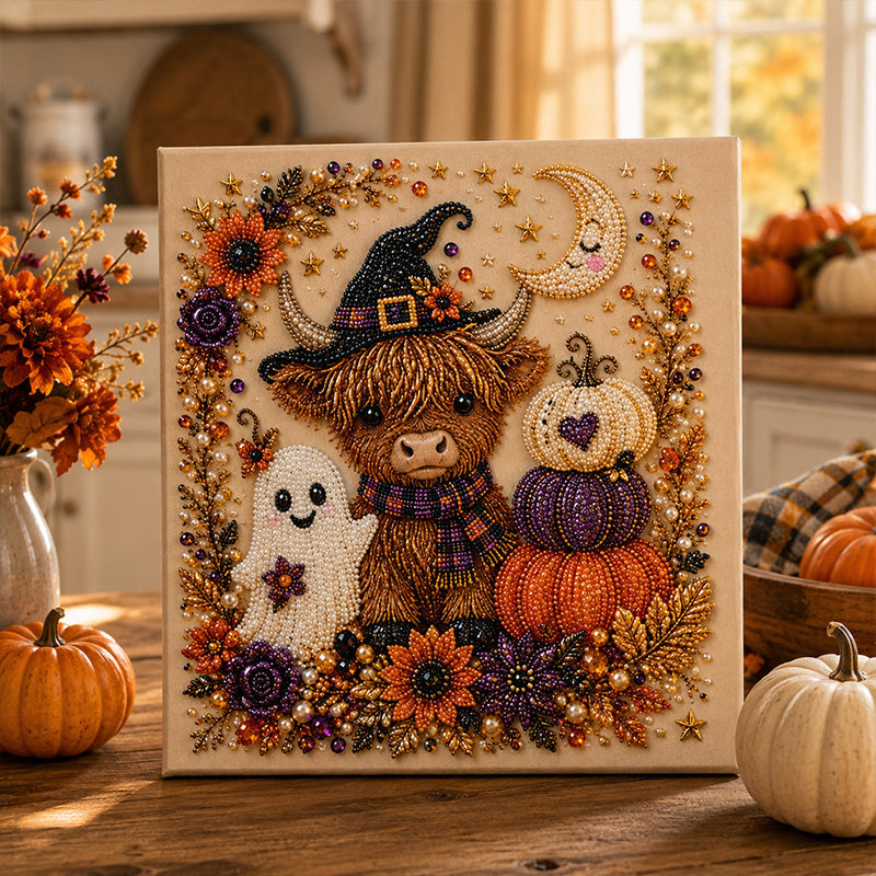 Kit créatif de perles pour Halloween Transformez de minuscules perles en créations magiques, à la fois effrayantes et adorables.