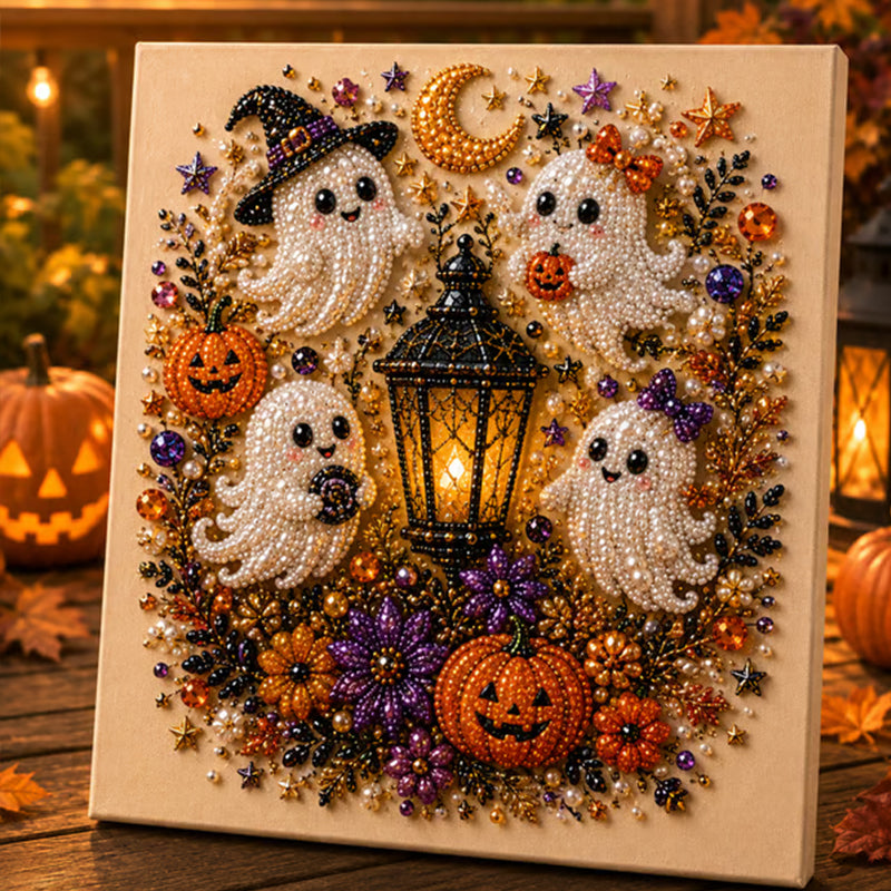 Kit créatif de perles pour Halloween Transformez de minuscules perles en créations magiques, à la fois effrayantes et adorables.