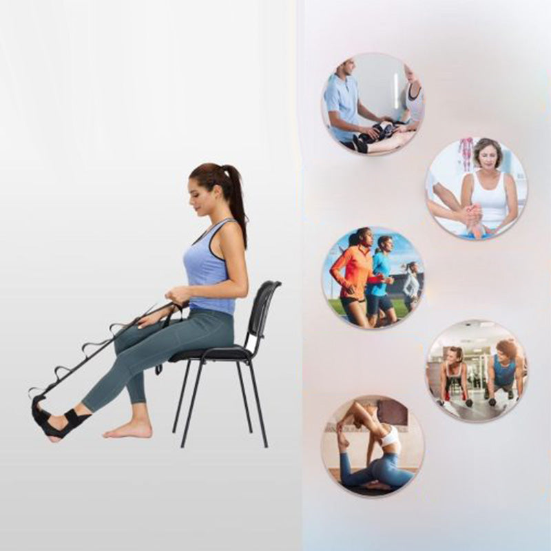 Sangle multifonctionnelle d'étirement pour les pieds et les jambes - Entraînement