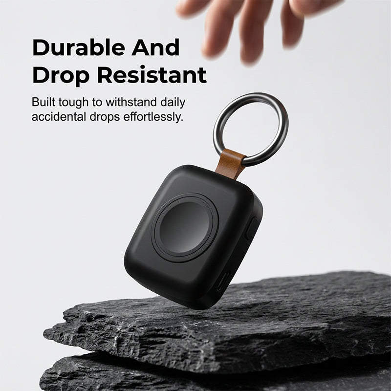 Portable keychain charger for smartwatches