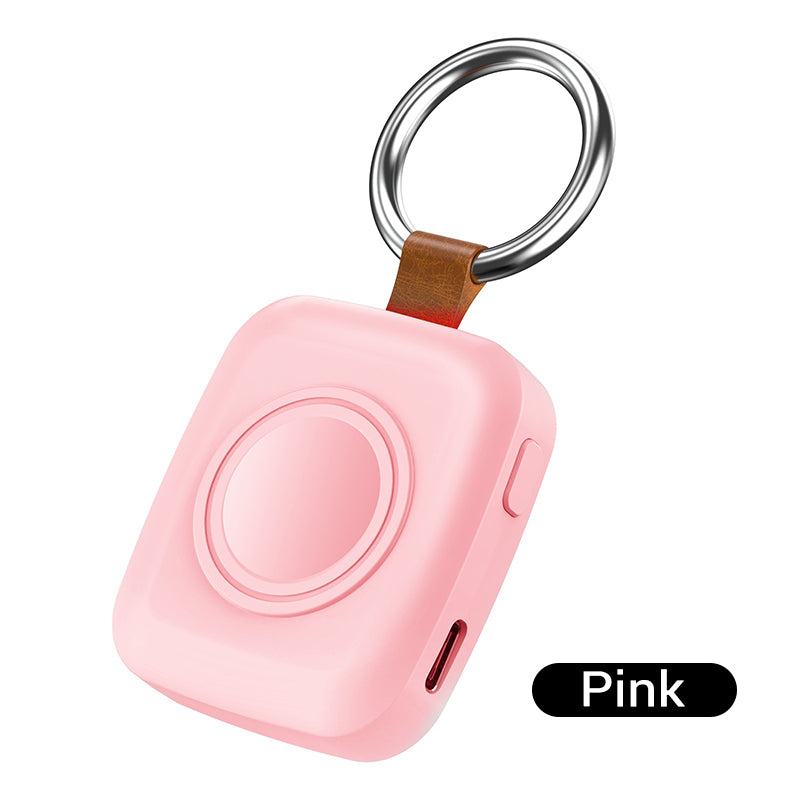 Portable keychain charger for smartwatches