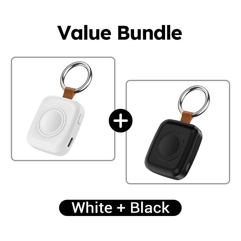 Portable keychain charger for smartwatches
