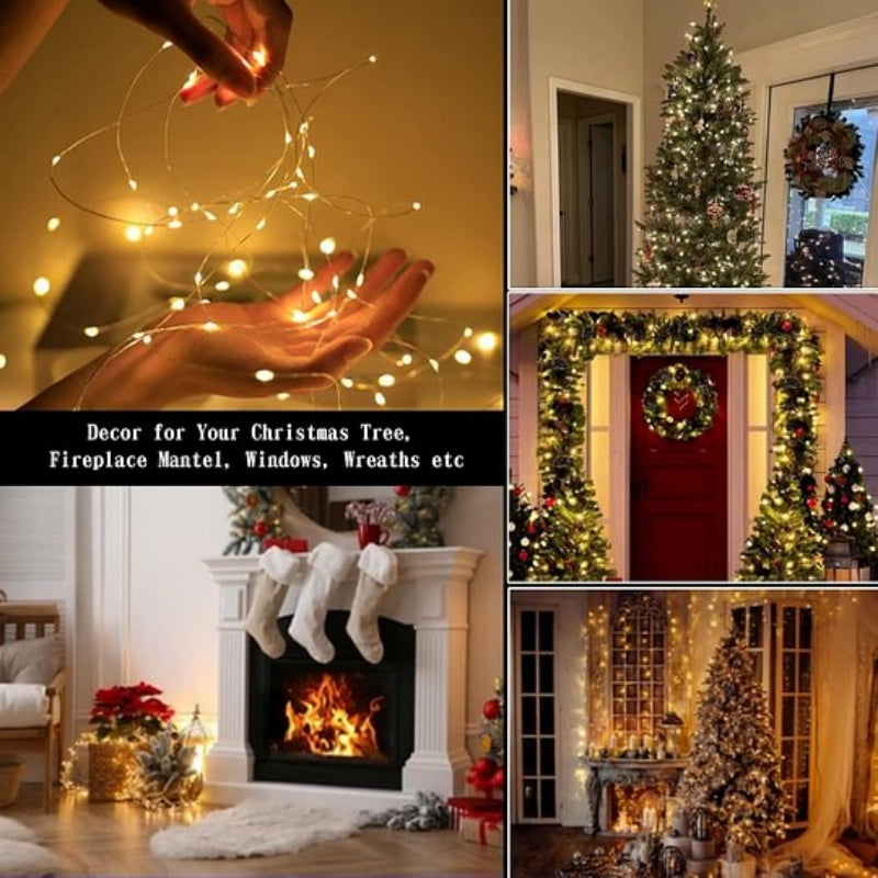 LED Firefly Twinkle String Lights