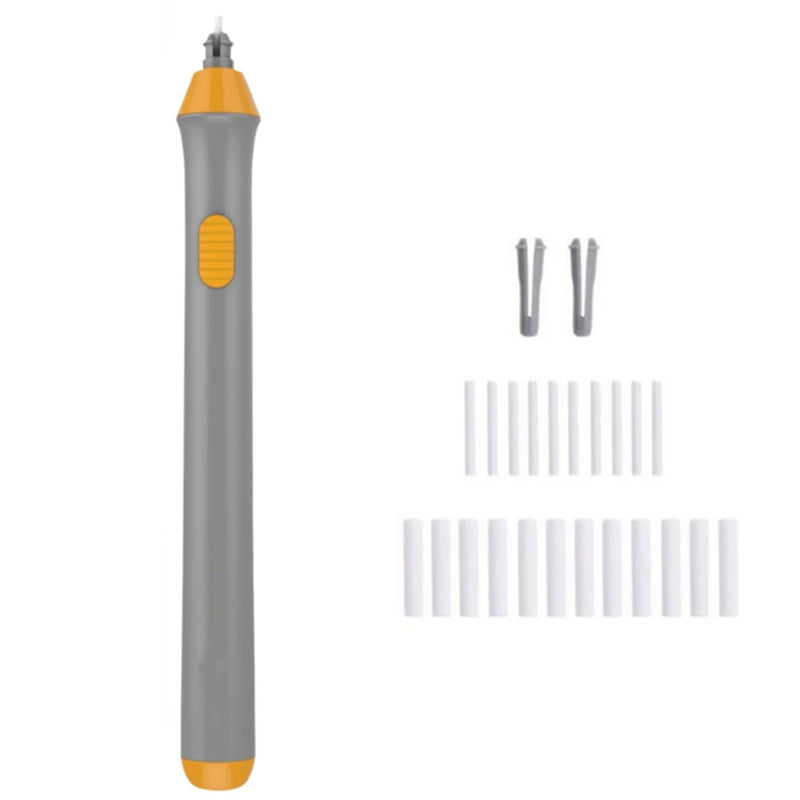 DE RÉDUCTION Stylo-gomme à piles avec deux tailles