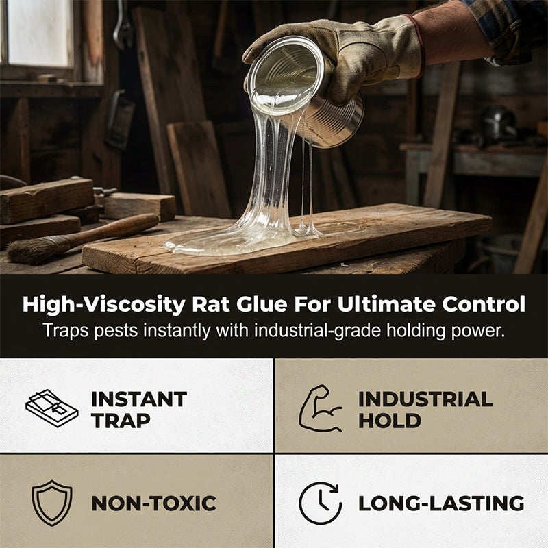 RÉDUCTION MAINTENANT Livraison rapide Piège collant à haute viscosité pour souris et rats