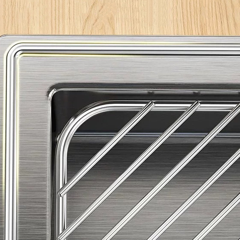 50 000+ adoptions Tapis égouttoir enroulable Ultra flexible, se range dans un tiroir, idéal pour les studios, les camping-cars et les cuisines de location, déroulez, égouttez, rangez