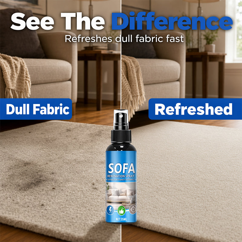 No-rinse fabric cleaner for carpets and sofas