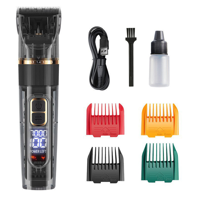 TONDEUSE SILENCIEUSE POUR ANIMAUX TITANE-CÉRAMIQUE + ABS RECHARGEABLE & 1200 mAh pour Chats & Chiens