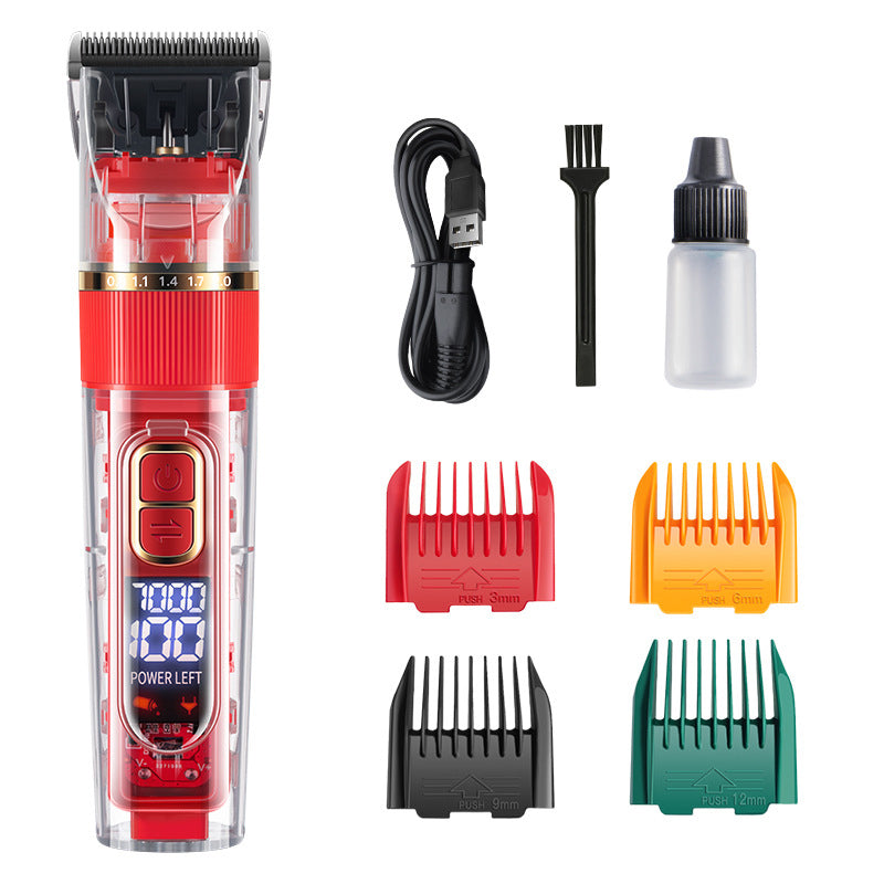 TONDEUSE SILENCIEUSE POUR ANIMAUX TITANE-CÉRAMIQUE + ABS RECHARGEABLE & 1200 mAh pour Chats & Chiens