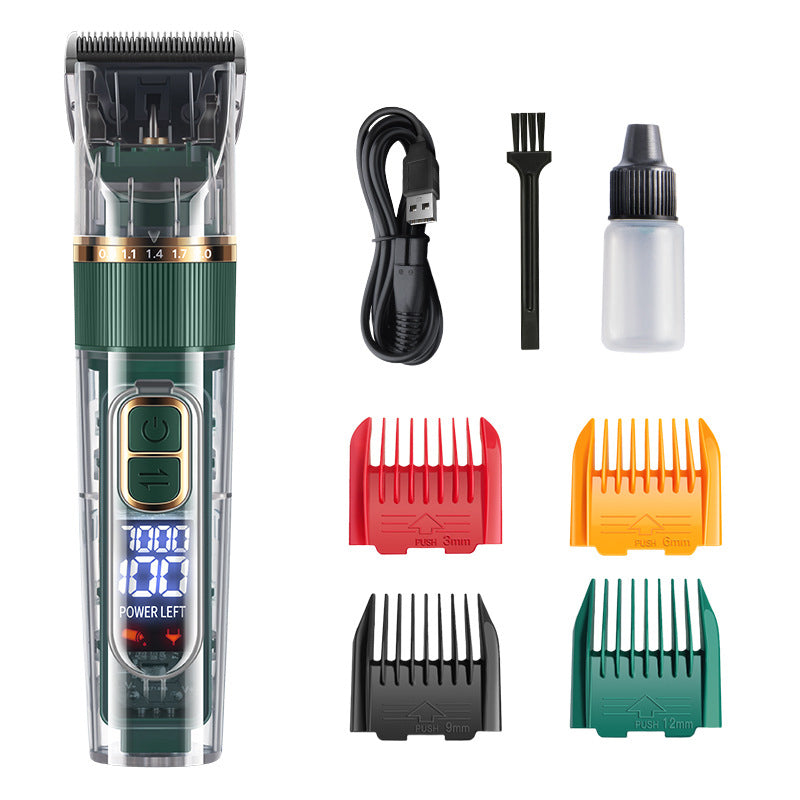 TONDEUSE SILENCIEUSE POUR ANIMAUX TITANE-CÉRAMIQUE + ABS RECHARGEABLE & 1200 mAh pour Chats & Chiens