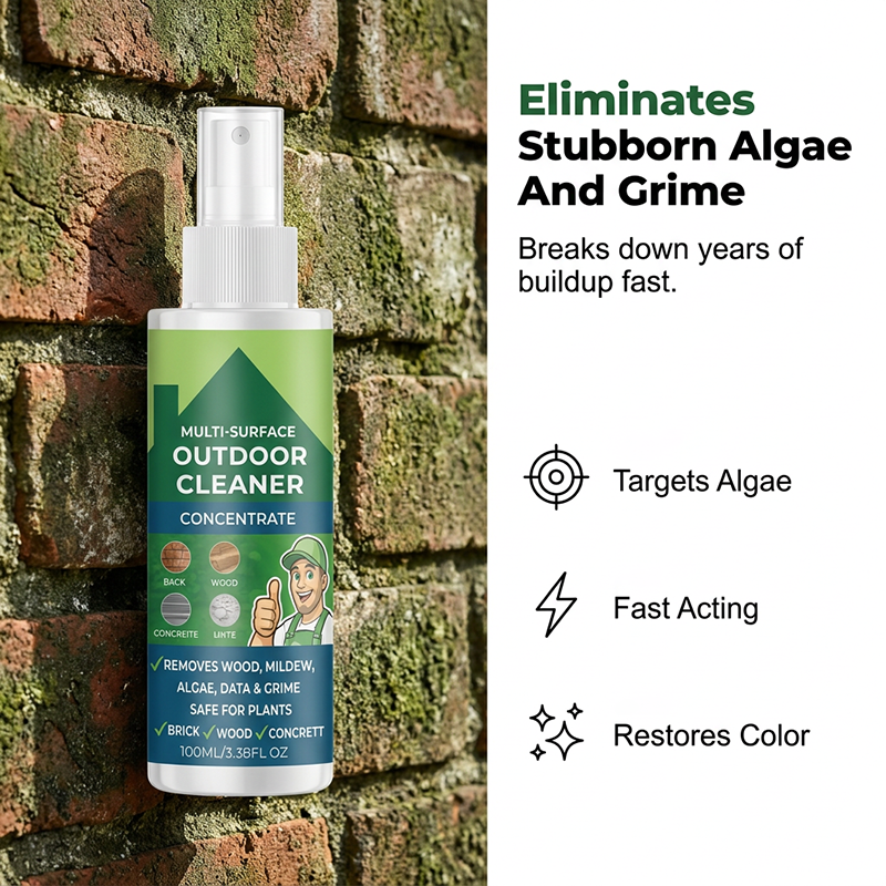 Concentrated multi-purpose outdoor cleaner