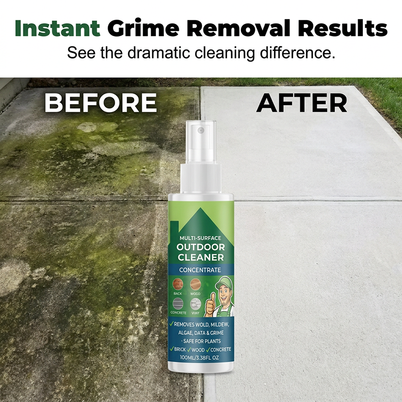 Concentrated multi-purpose outdoor cleaner