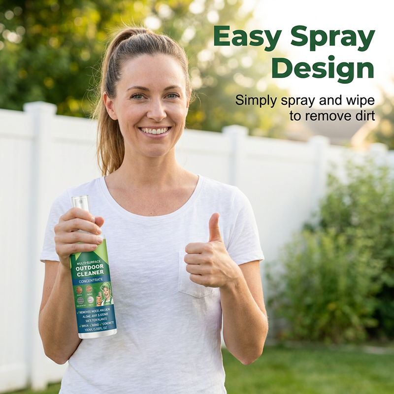 Concentrated multi-purpose outdoor cleaner
