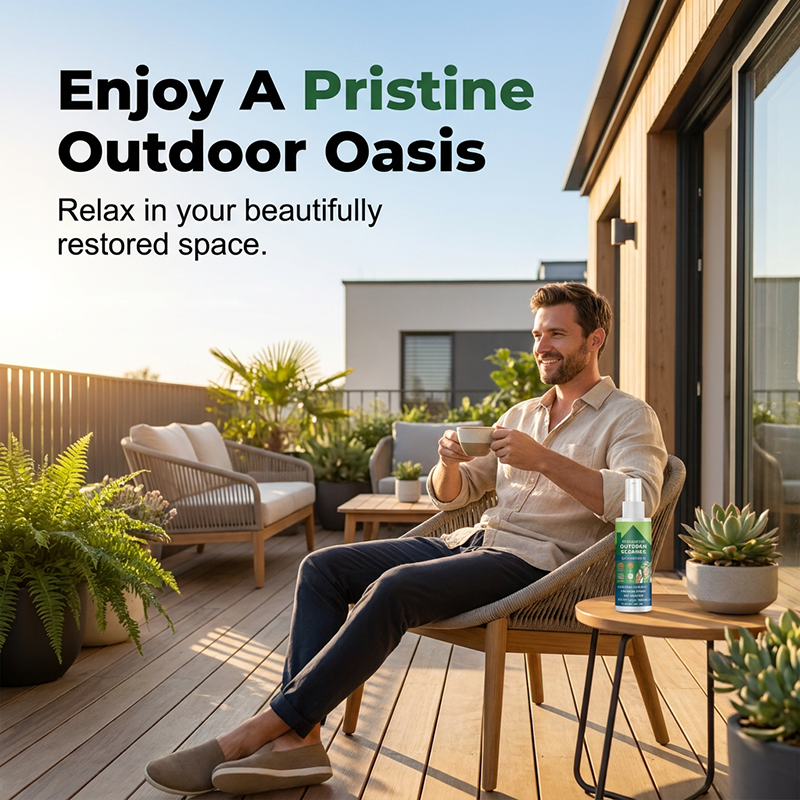 Concentrated multi-purpose outdoor cleaner