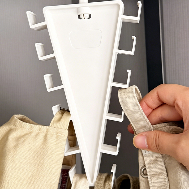 Multifunctional Triangular Closet Organizer