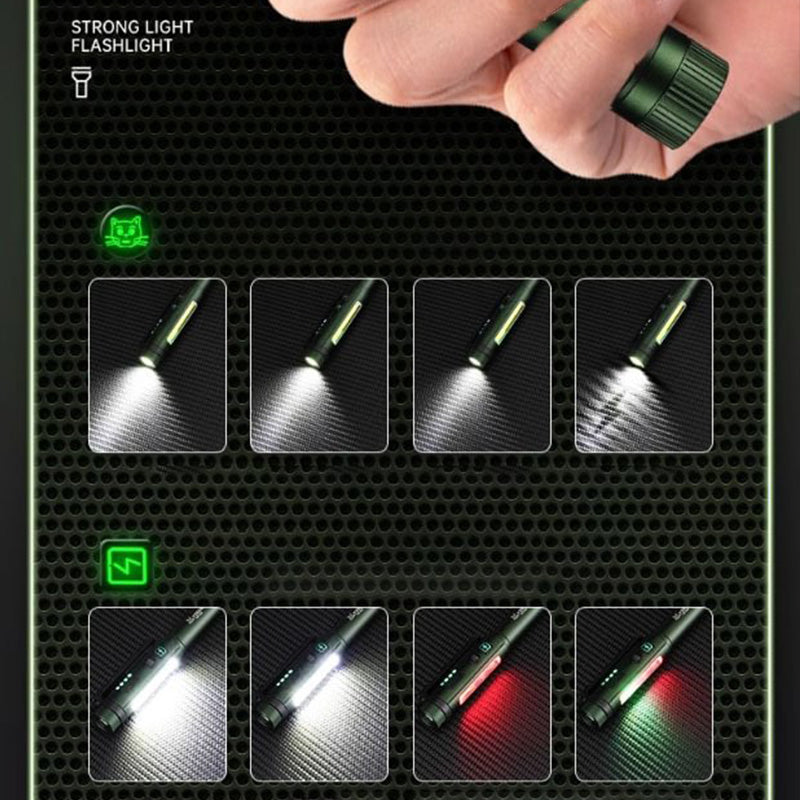 Multifunctional Pen-Shaped Work Light with Strong Magnet