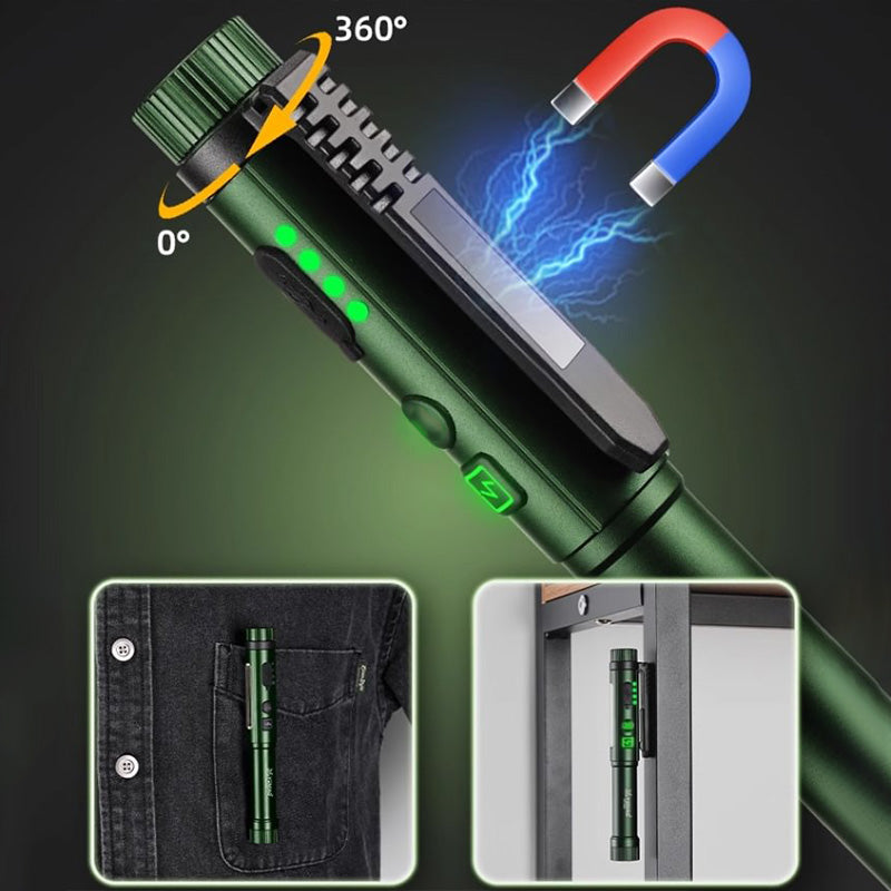 Multifunctional Pen-Shaped Work Light with Strong Magnet