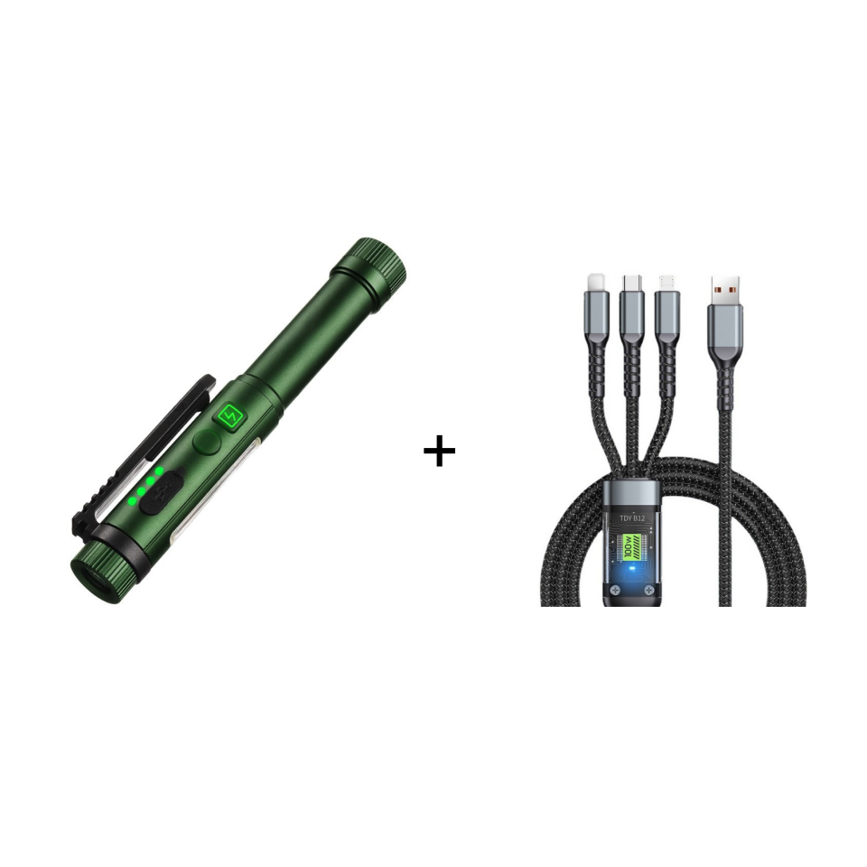 Multifunctional Pen-Shaped Work Light with Strong Magnet