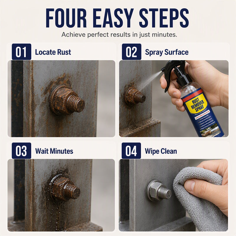 Multi-purpose anti-rust spray and lubricant