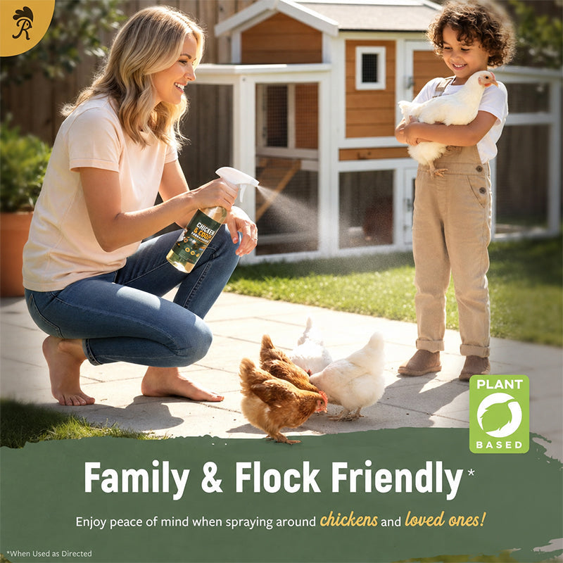 50% OFF Natural Chicken Coop Cleaning Spray Helps eliminate dirt, grime, and odors | Easy to use and great for chicken coops