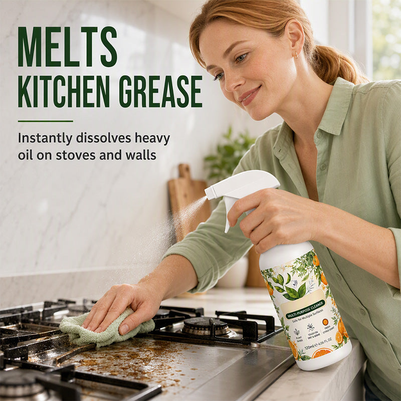Spray dégraissant ultra-puissant pour la cuisine Un produit puissant pour éliminer la graisse et nettoyer votre maison