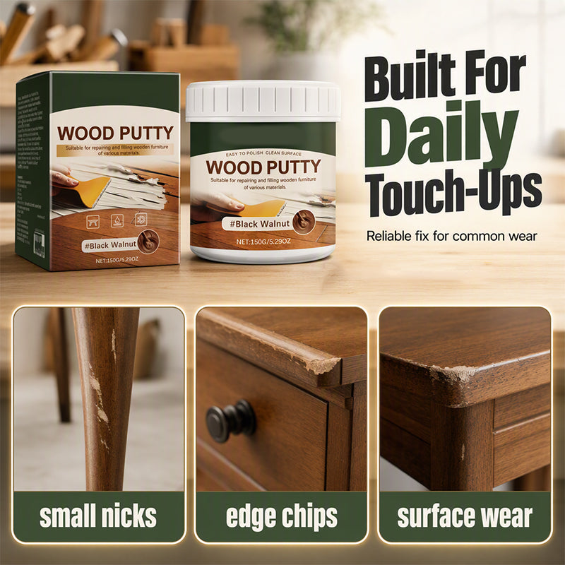 Multi-purpose filler paint for wood repair