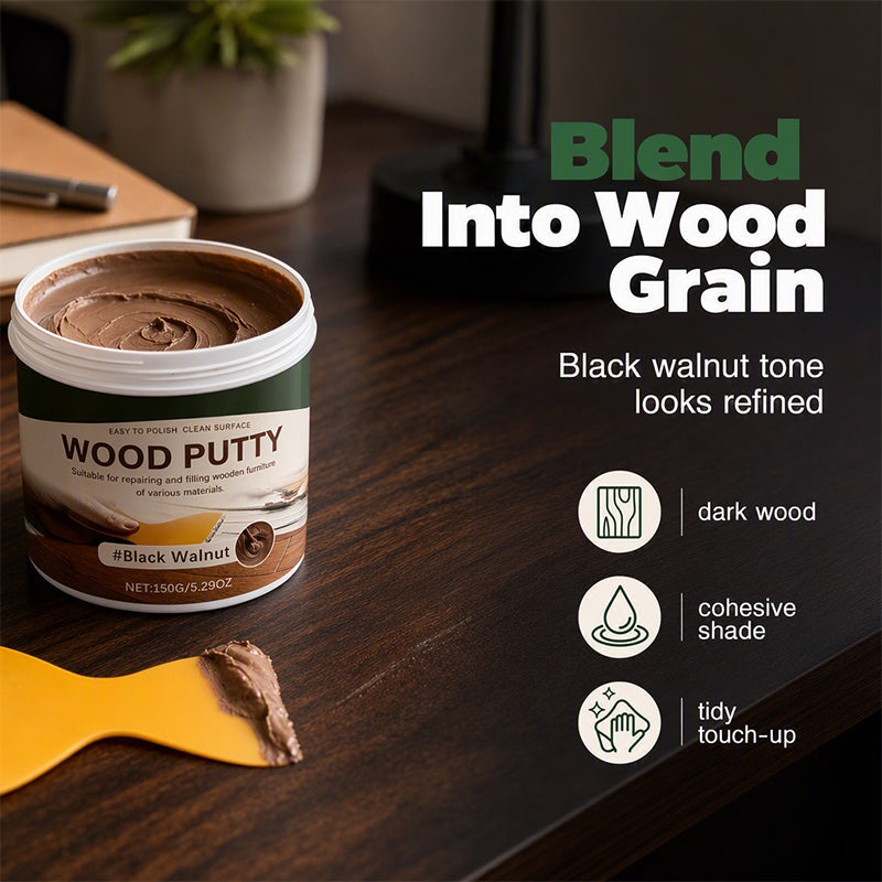 Multi-purpose filler paint for wood repair