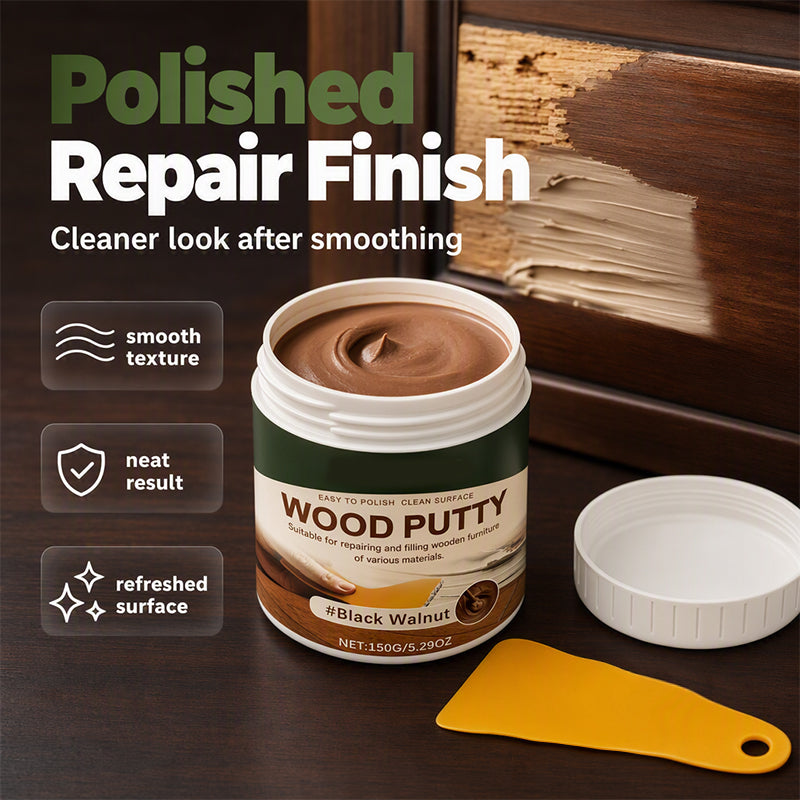 Multi-purpose filler paint for wood repair