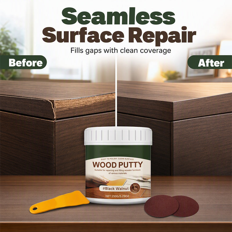 Multi-purpose filler paint for wood repair