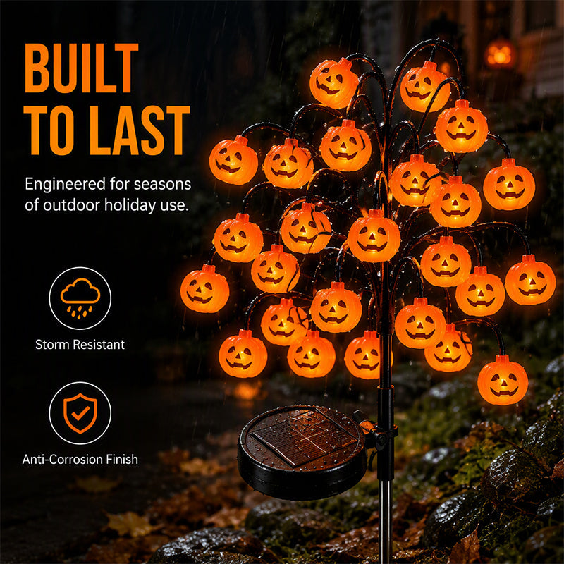 DE RÉDUCTION Guirlande lumineuse solaire étanche citrouille d'Halloween