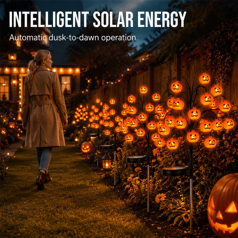 DE RÉDUCTION Guirlande lumineuse solaire étanche citrouille d'Halloween