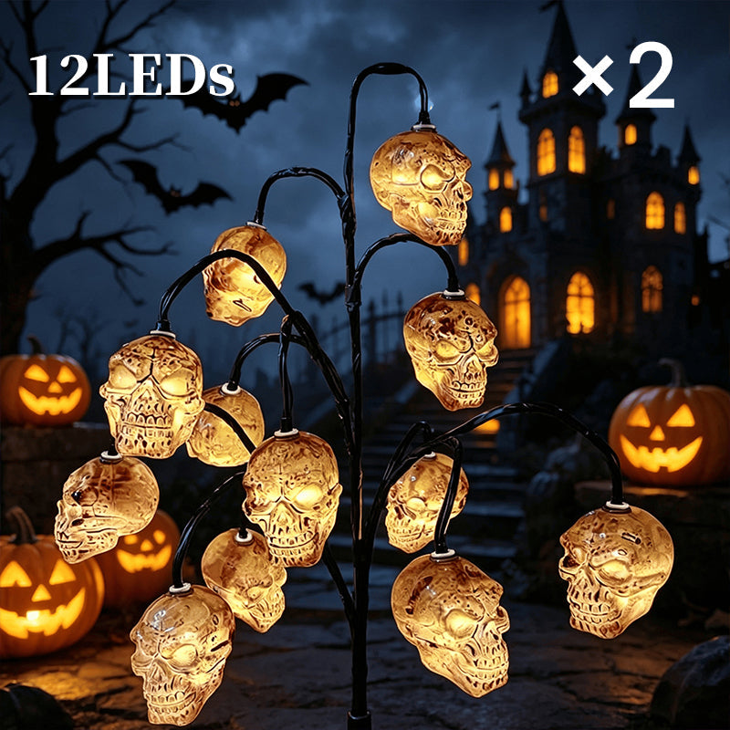DE RÉDUCTION Guirlande lumineuse solaire étanche citrouille d'Halloween