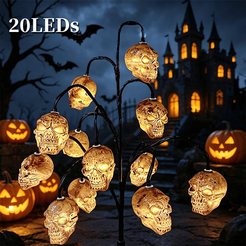 DE RÉDUCTION Guirlande lumineuse solaire étanche citrouille d'Halloween