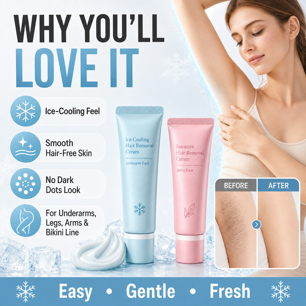 FAVORITE 2026 Hair removal cream Enriched with rose and lavender oils, brightening niacinamide Inhibits regrowth, for smoother, softer skin for longer